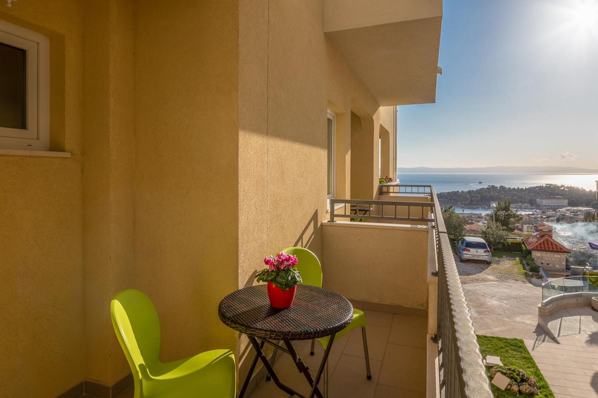 Xxl Family Penthouse Apartment Макарска Стая снимка